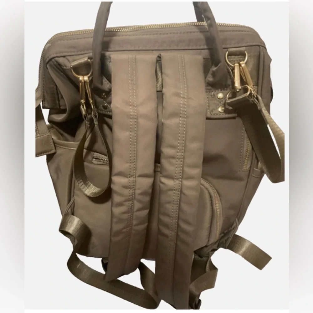 HaloVa Diaper Backpack with Stroller Straps Insulated, Many Compartments